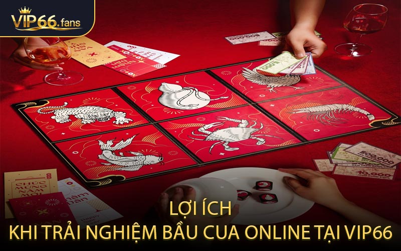 Lợi ích khi trải nghiệm bầu cua online tại VIP66