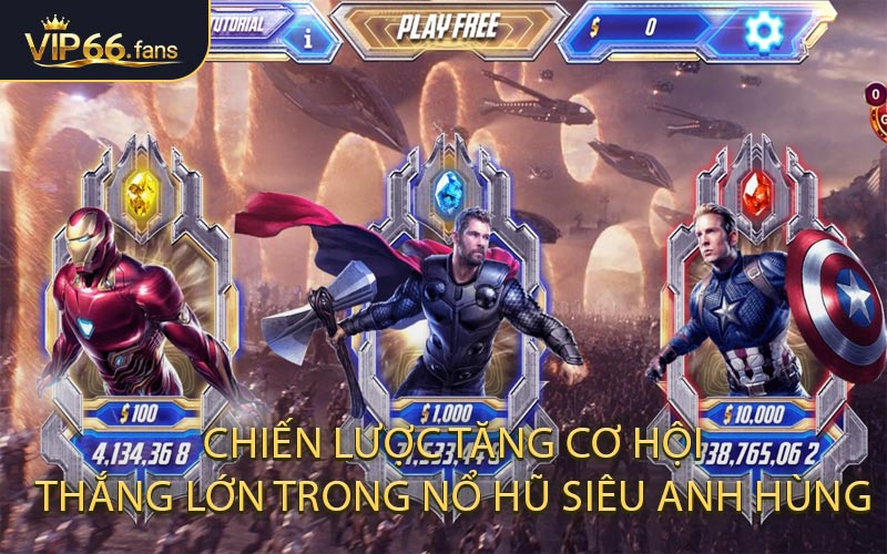 Chiến Lược Tăng Cơ Hội Thắng Lớn Trong Nổ Hũ Siêu Anh Hùng
